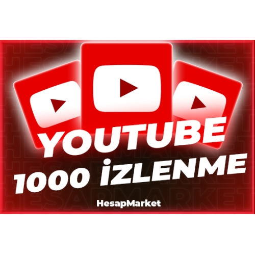  YOUTUBE ⭐ GARANTİLİ ⭐1000 İZLENME